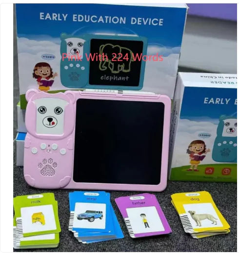 Interact & Inspire: Children's Fork Card & Early Education Learning Machine! 🧠✨