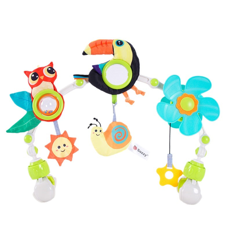 Baby Stroller Toy with Bed Clip