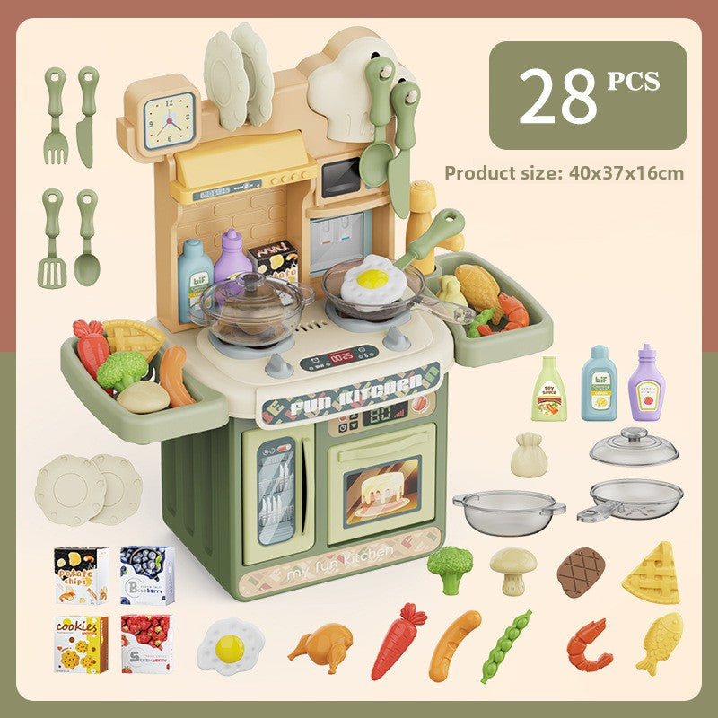 Kids Kitchen Cooking Play Set