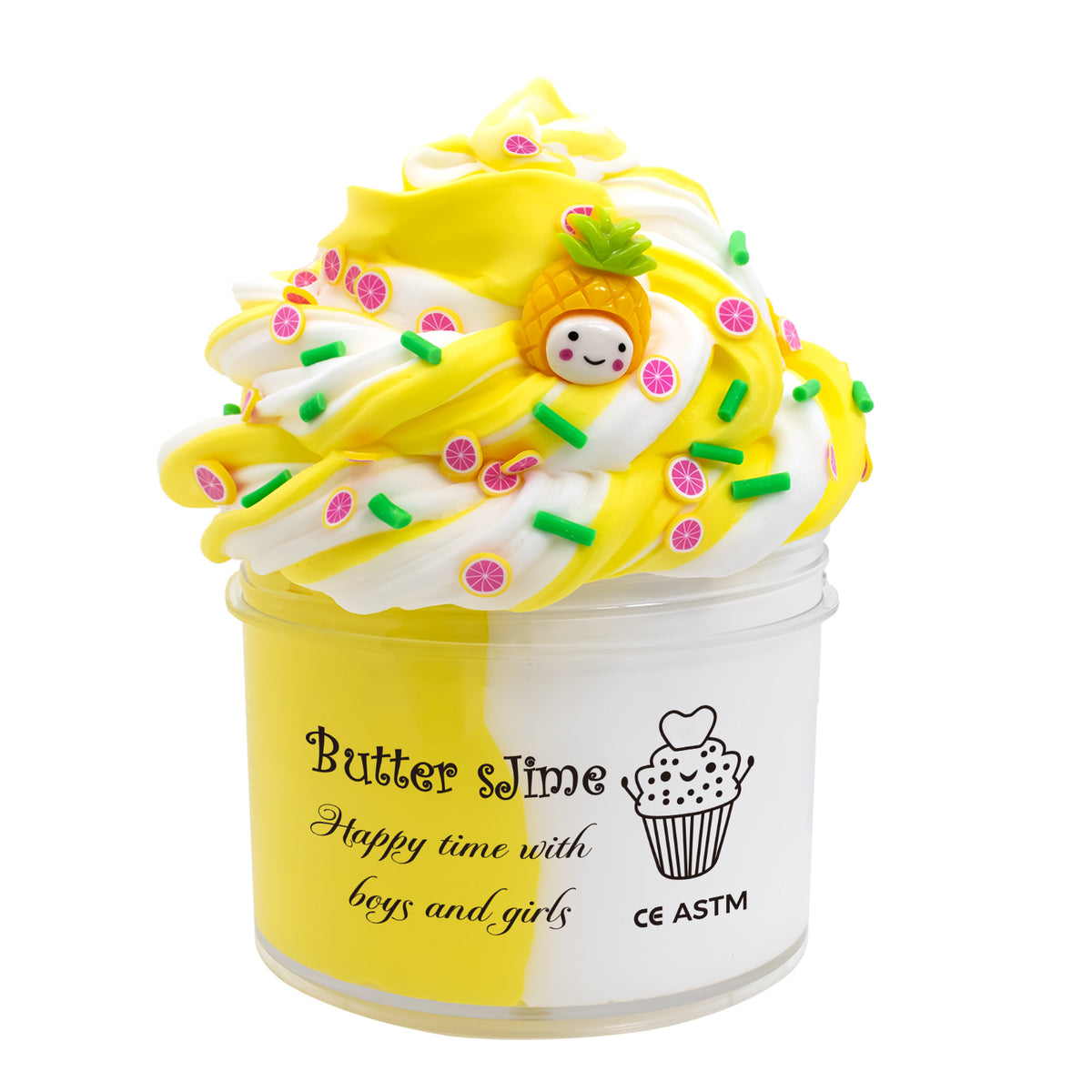 Fruit-Themed Slime – 70 ml or 12-Pack Options