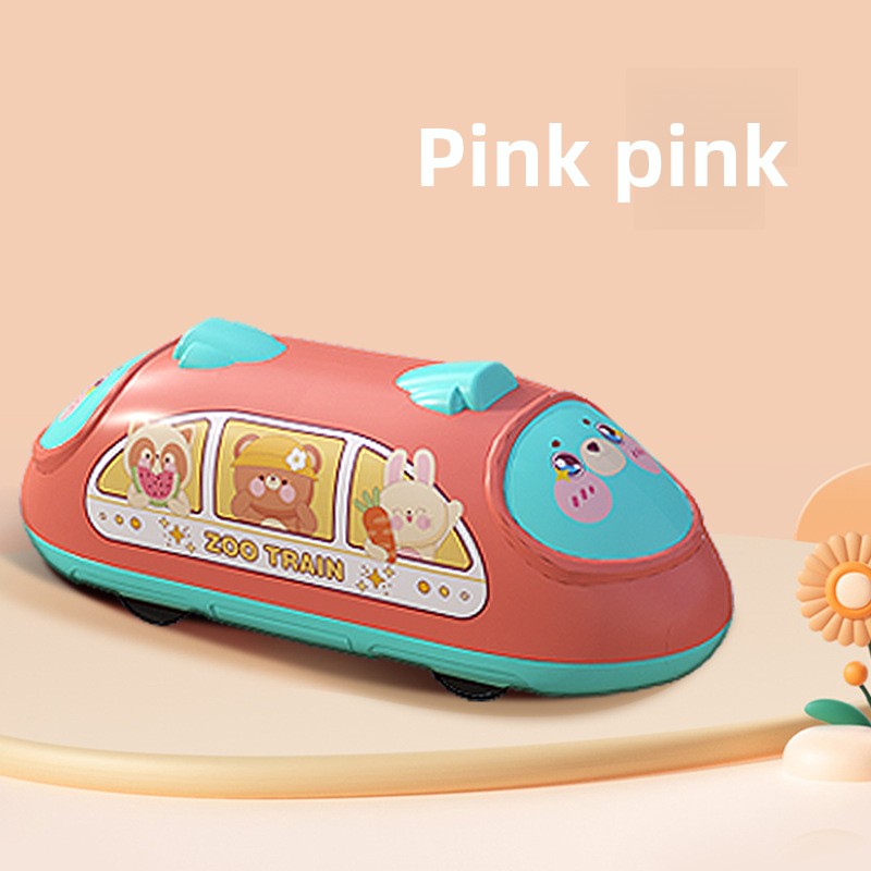 Pull-Back High-Speed Train Toy for Kids
