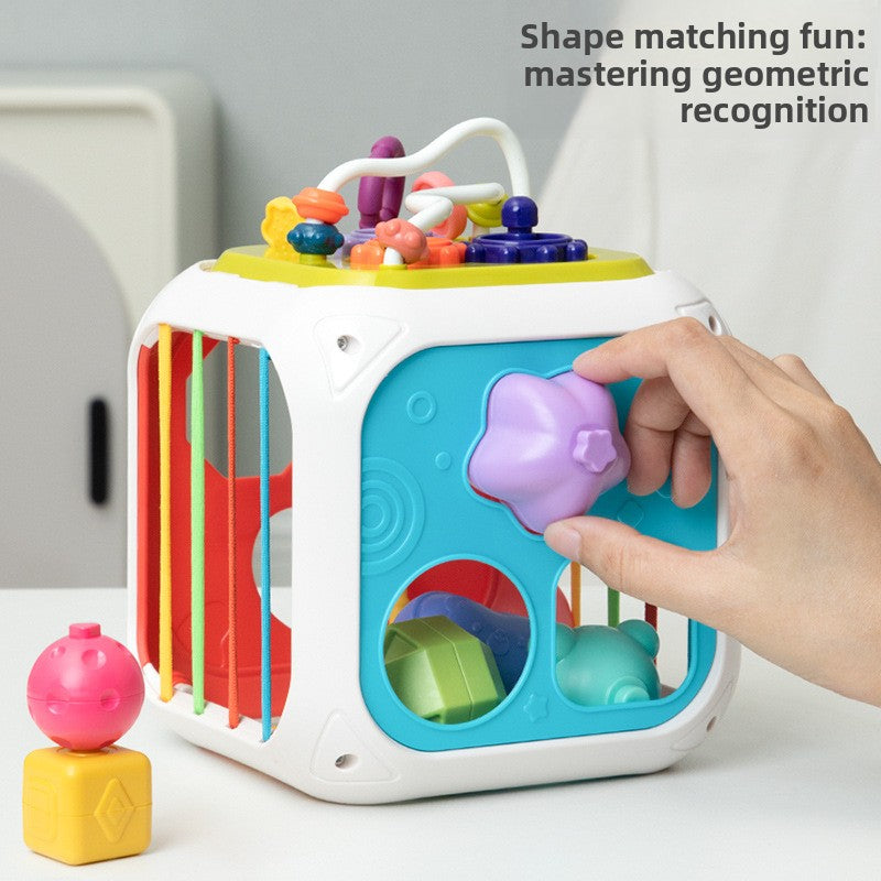 Educational Activity Cube for Kids