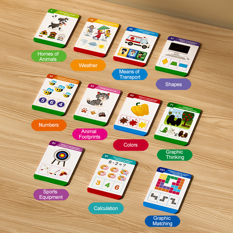 55-Card Audio Reader – Language & Character Options