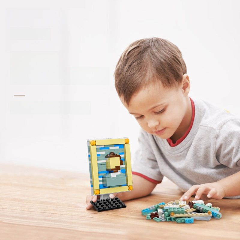 Famous Paintings Building Blocks Set