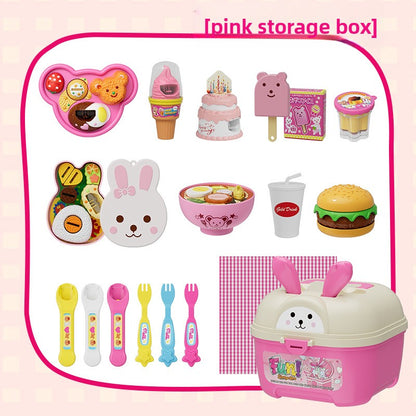 Pudding Feeding Pretend Play Toy Set