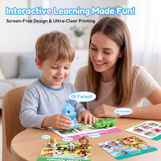 Dinosaur English Reading Pen with 84 Cards