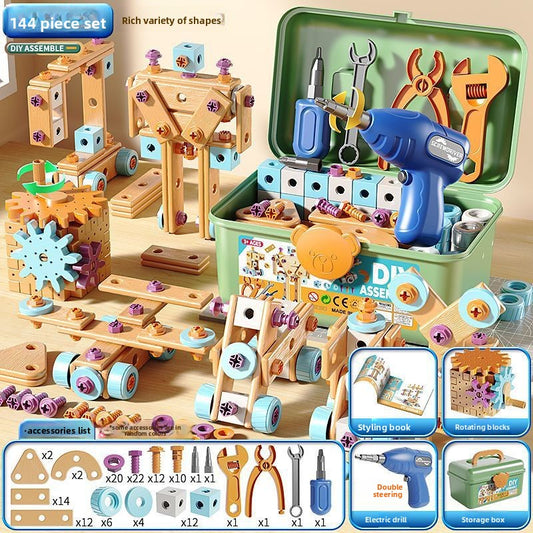 Screw Building & Toy Tool Sets – Drill and Storage Options