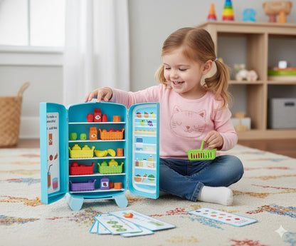 Cool Calculations: Learning Resources Sorting Snacks Mini Fridge! 🧊🍎
