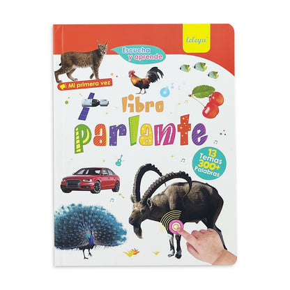 Spanish-English Bilingual Interactive Learning Book for Children Wonder Kids Toy
