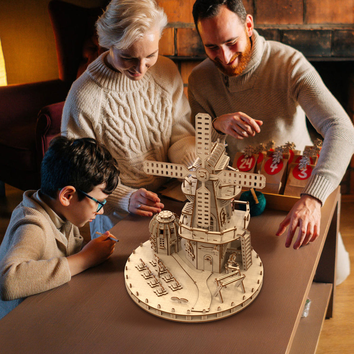 Williams Manor 3D Wooden Puzzle for Teens & Adults