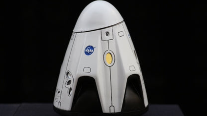 SpaceX Dragon Spaceship Model Detailed Replica