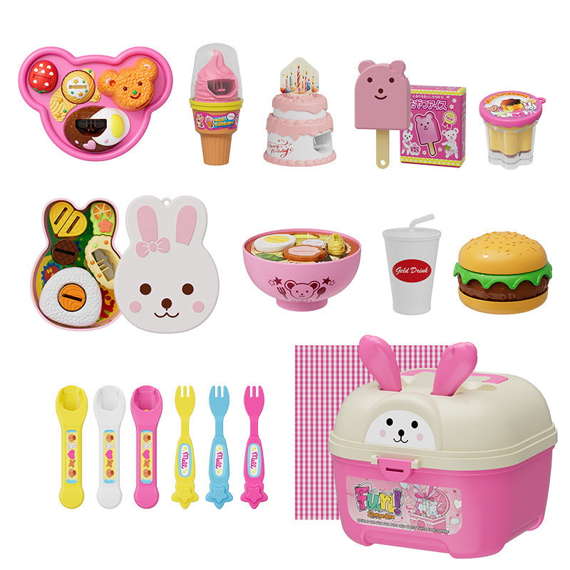 Pudding Feeding Pretend Play Toy Set
