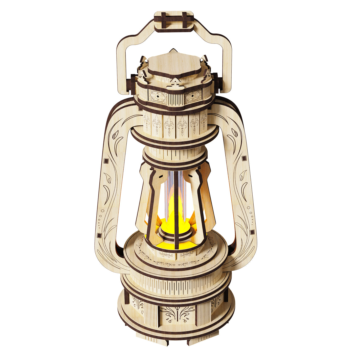 Build Your Own Glow: The Precision-Cut Lantern Puzzle That Transforms from a 3D Challenge into Elegant Home Decor Alisas Illuminated Lantern