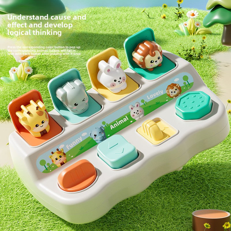 Pop-Up Switch Box Toy for Toddlers