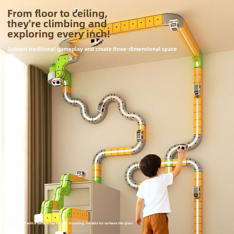 Magnetic Educational Train Set for Kids