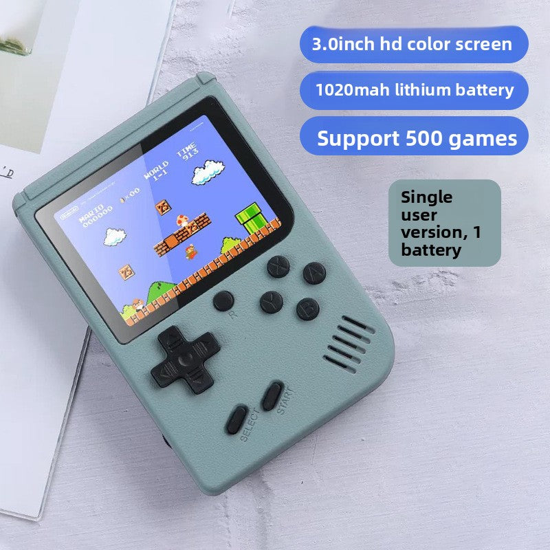 Portable Retro Handheld Game Console – 400–500 Games Wonder Kids Toy