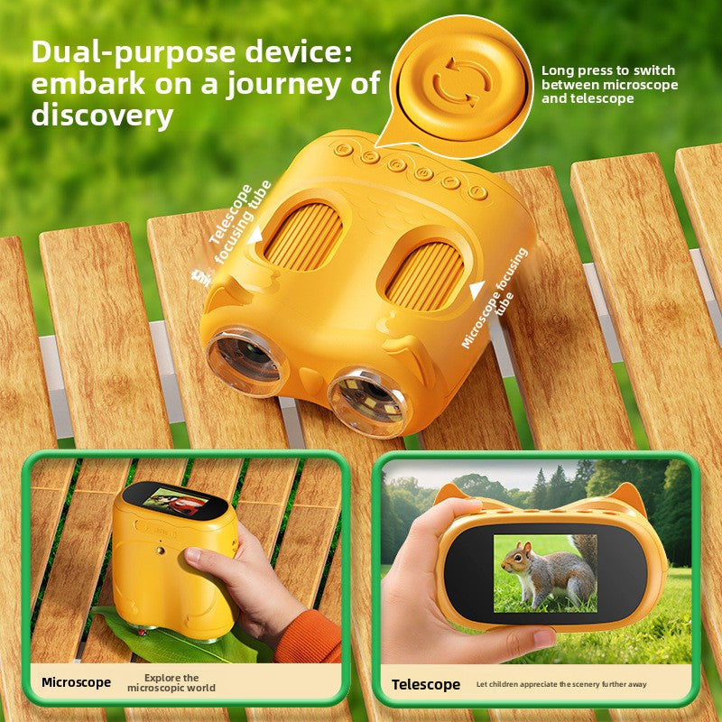 Kids Telescope Microscope Camera Toy