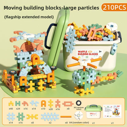 Soft Building Blocks Set for Kids Luxury Model 210pcs