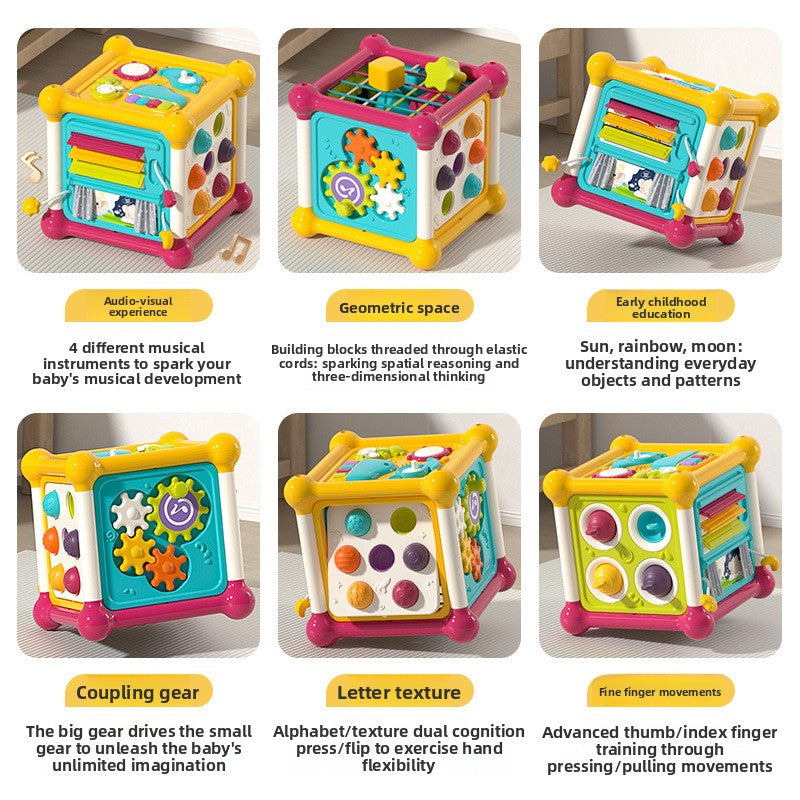 Hexahedral Activity Cube for Early Learning