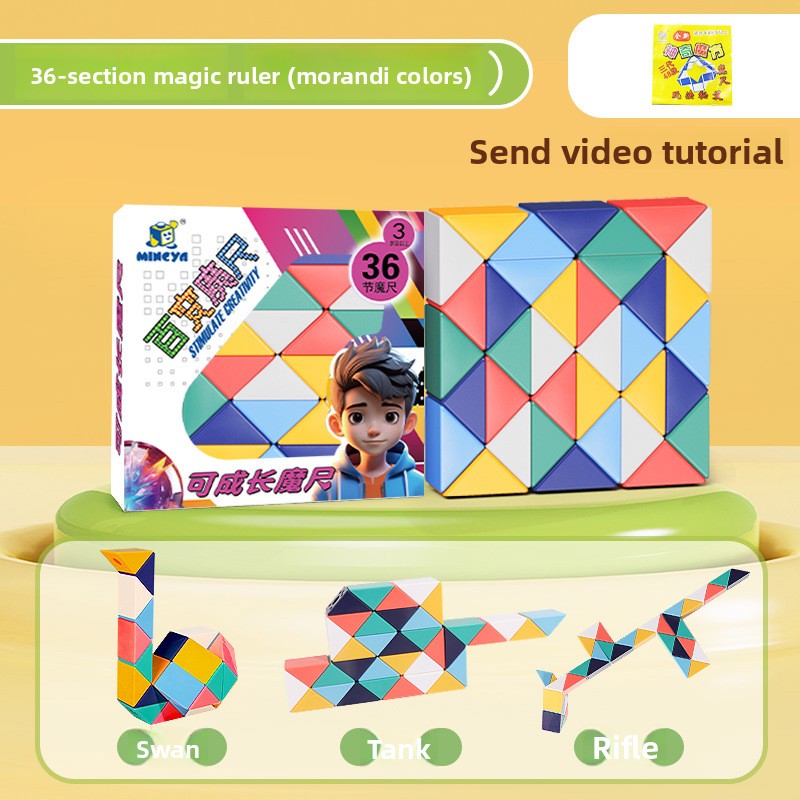 Magic Ruler STEM Building Toy for Kids