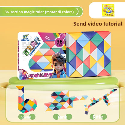 Magic Ruler STEM Building Toy for Kids