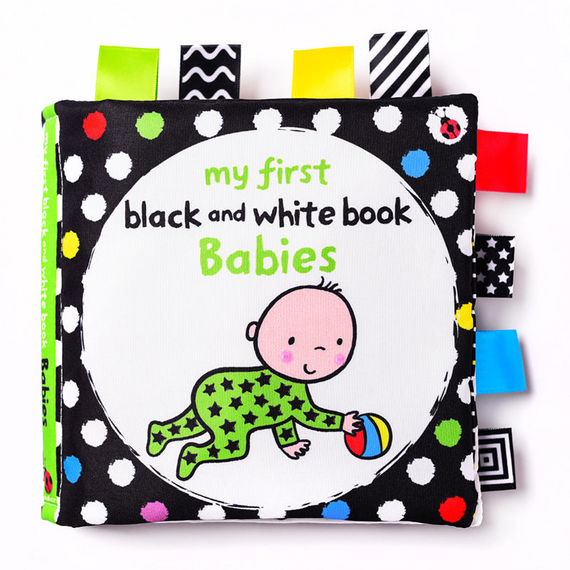 Black and White Cloth Book for Babies