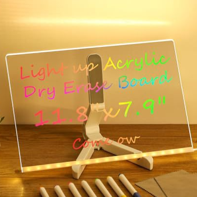 Acrylic Glow Drawing Board – Size & Stand Options