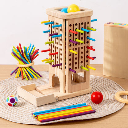 Wooden Montessori Math Stick Game for Kids