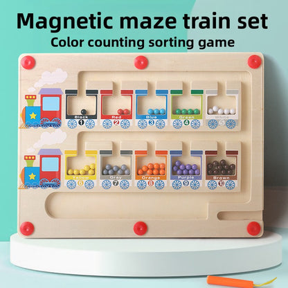 Wooden Magnetic Learning Toy Set