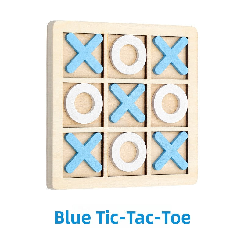 Wooden Tic-Tac-Toe Game for Kids