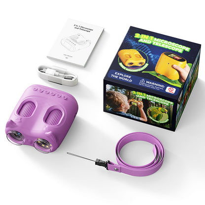 Kids Telescope Microscope Camera Toy