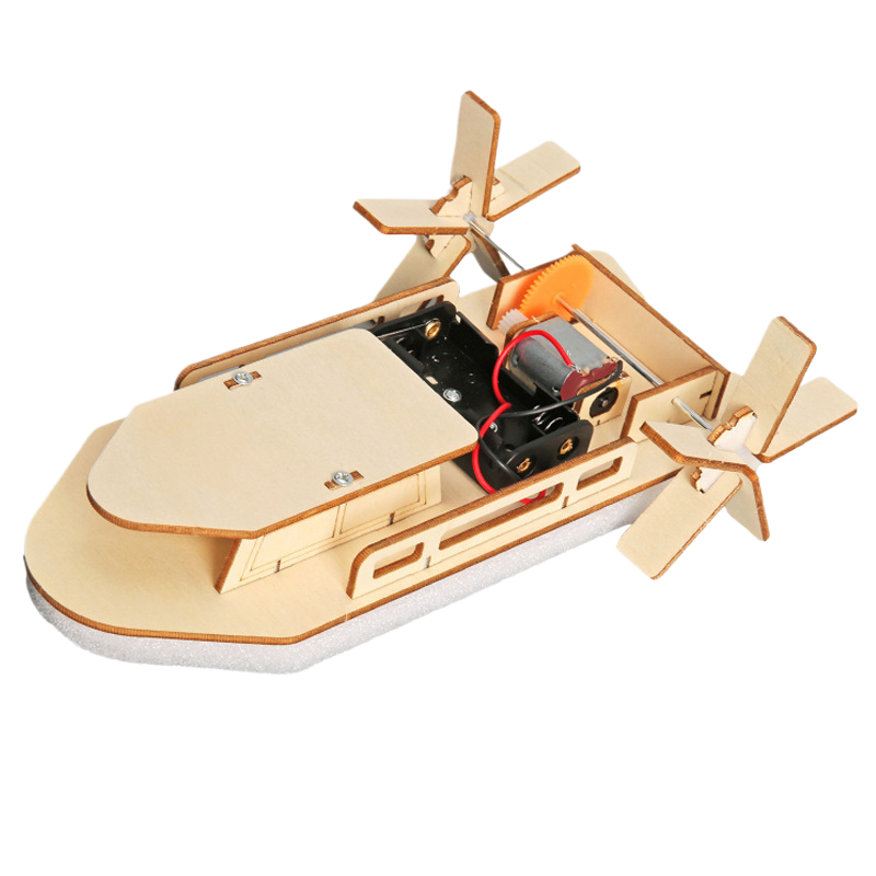 DIY Wooden Boat Science Kit – Sailboat & Steamship Options