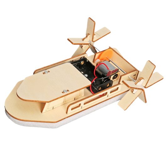 DIY Wooden Boat Science Kit – Sailboat & Steamship Options Wonder Kids Toy