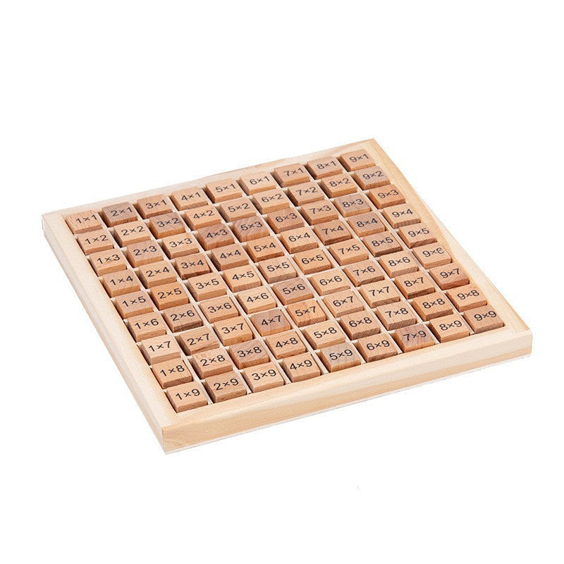 Wooden Multiplication & Hundred Board – Math Options