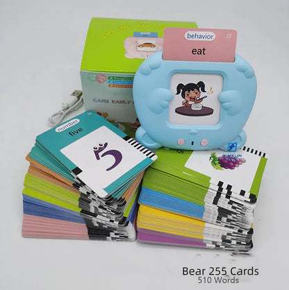 Learn & Speak: Early Childhood Education Card Machine for Smart Minds! 🗣️🎶