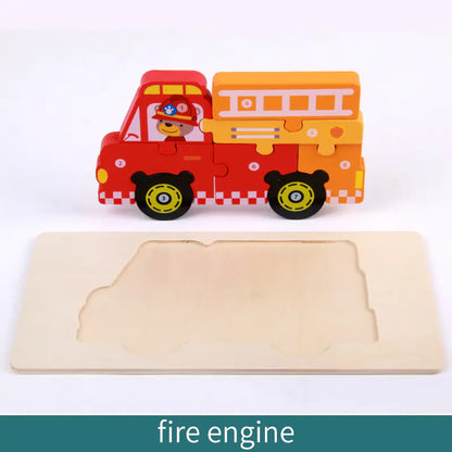 Explore & Learn: Wooden Educational Puzzle Toys for Kids! 🌳🧩