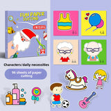 Kids Paper-Cutting Craft Activity Set Character daily necessities