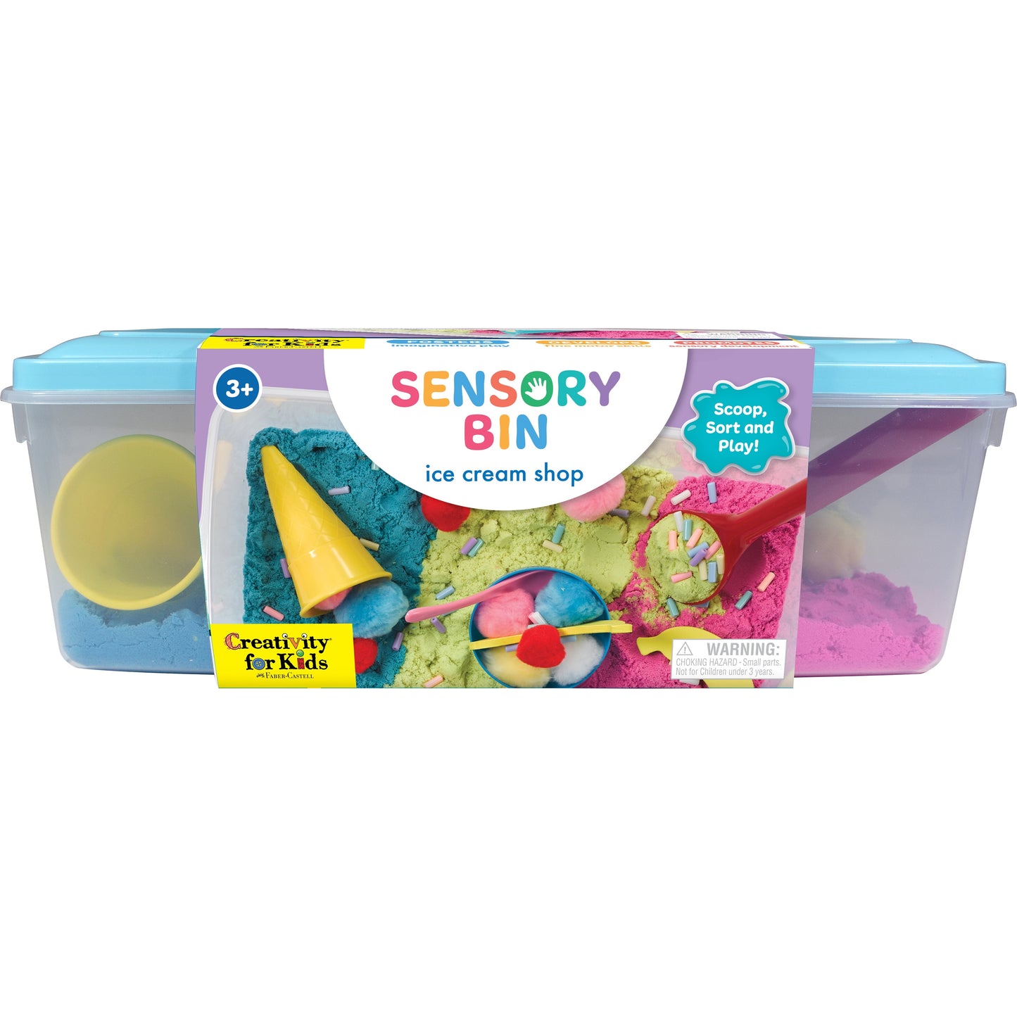 6280000 Sensory Bin Ice Cream Shop- Child Sensory Toy for Boys and Girls