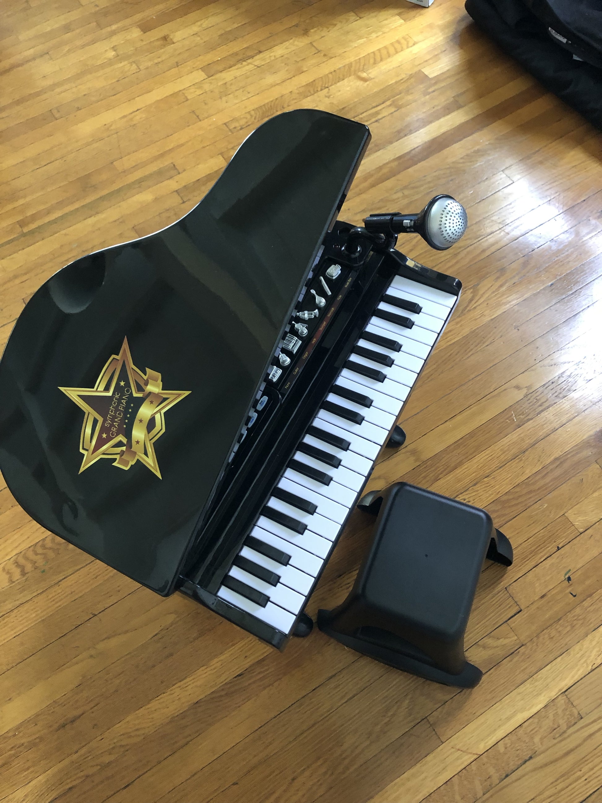 Symphonic Grand Piano with Concert Seat - Unisex Toy Recommended for Ages 3 Years and Up.
