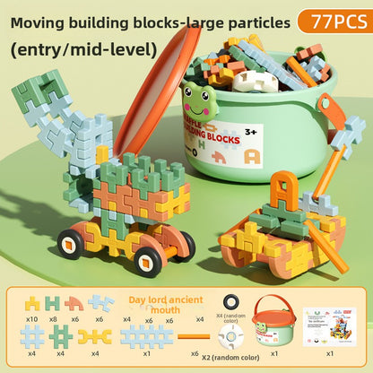 Soft Building Blocks Set for Kids Basic Model 77pcs