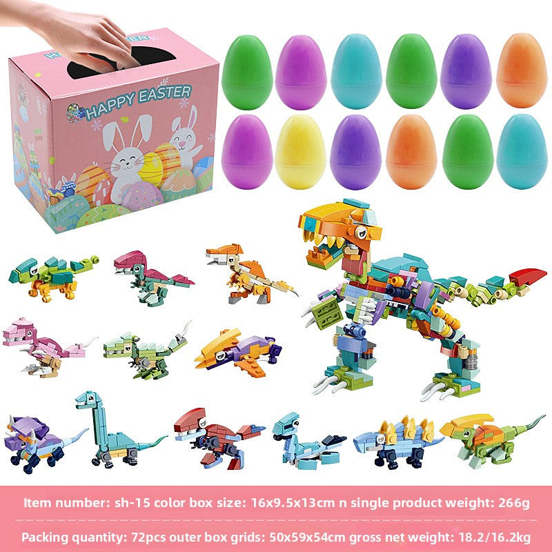 Easter Puzzle Egg Toy Set for Kids