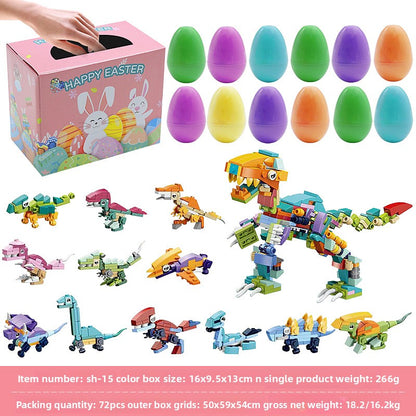 Easter Puzzle Egg Toy Set for Kids