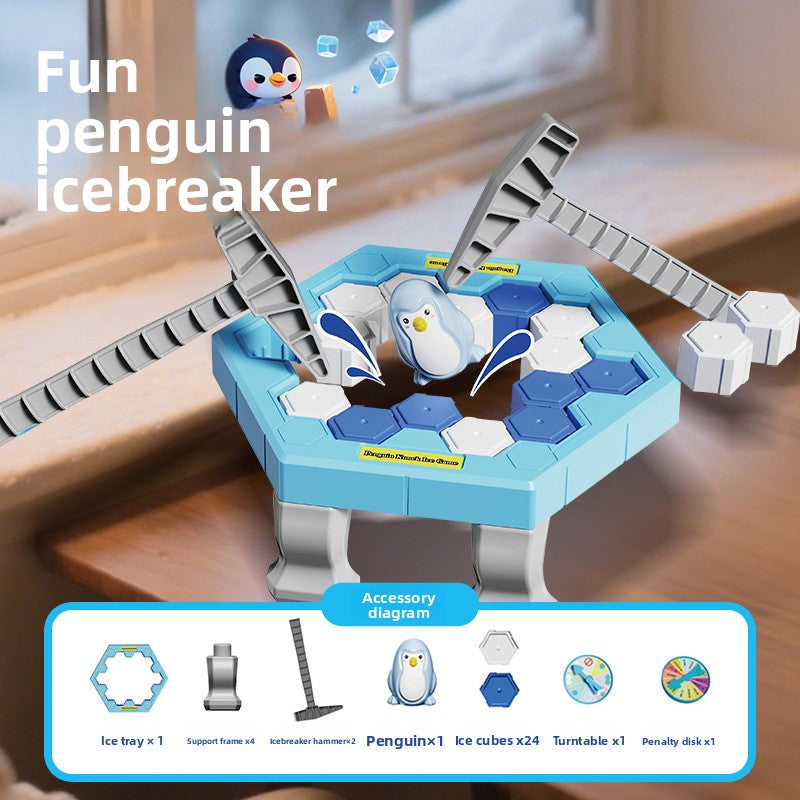 Penguin Ice-Breaking Game – Size & Wall Options