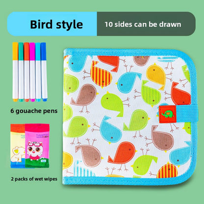 Erasable Drawing Book for Kids