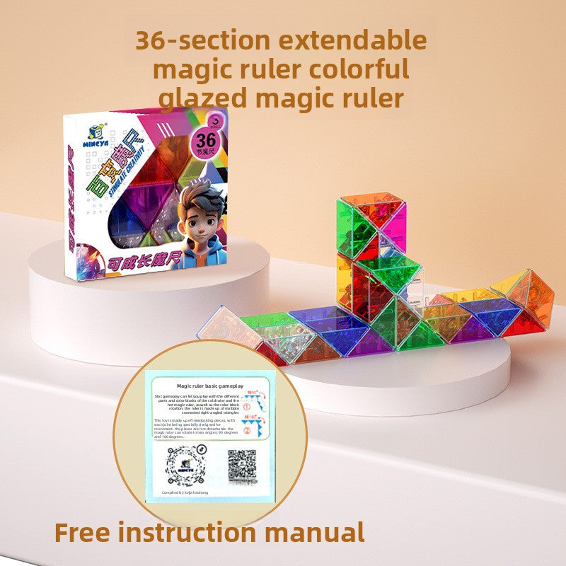Magic Ruler STEM Building Toy for Kids