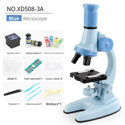 Portable Microscope Kit for Kids Science