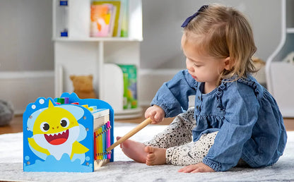 Baby Shark Pound and Tap Bench - Xylophone and Numbers Maze - Gifts for 1 2 and 3 Year Olds