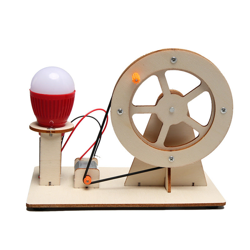 Hand Crank Generator Kit for Kids – DIY Electricity STEM Project