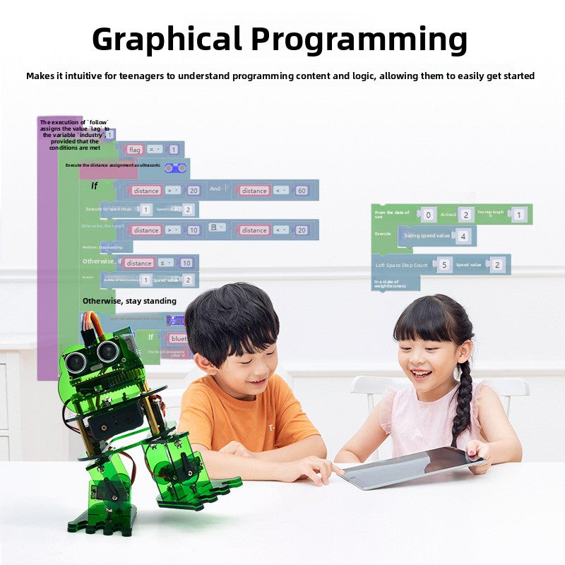 Arduino-Compatible Bipedal Robot Programming Kit