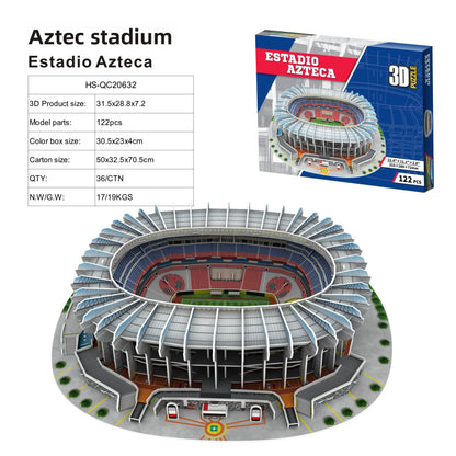 3D Stadium Puzzle Model for Kids